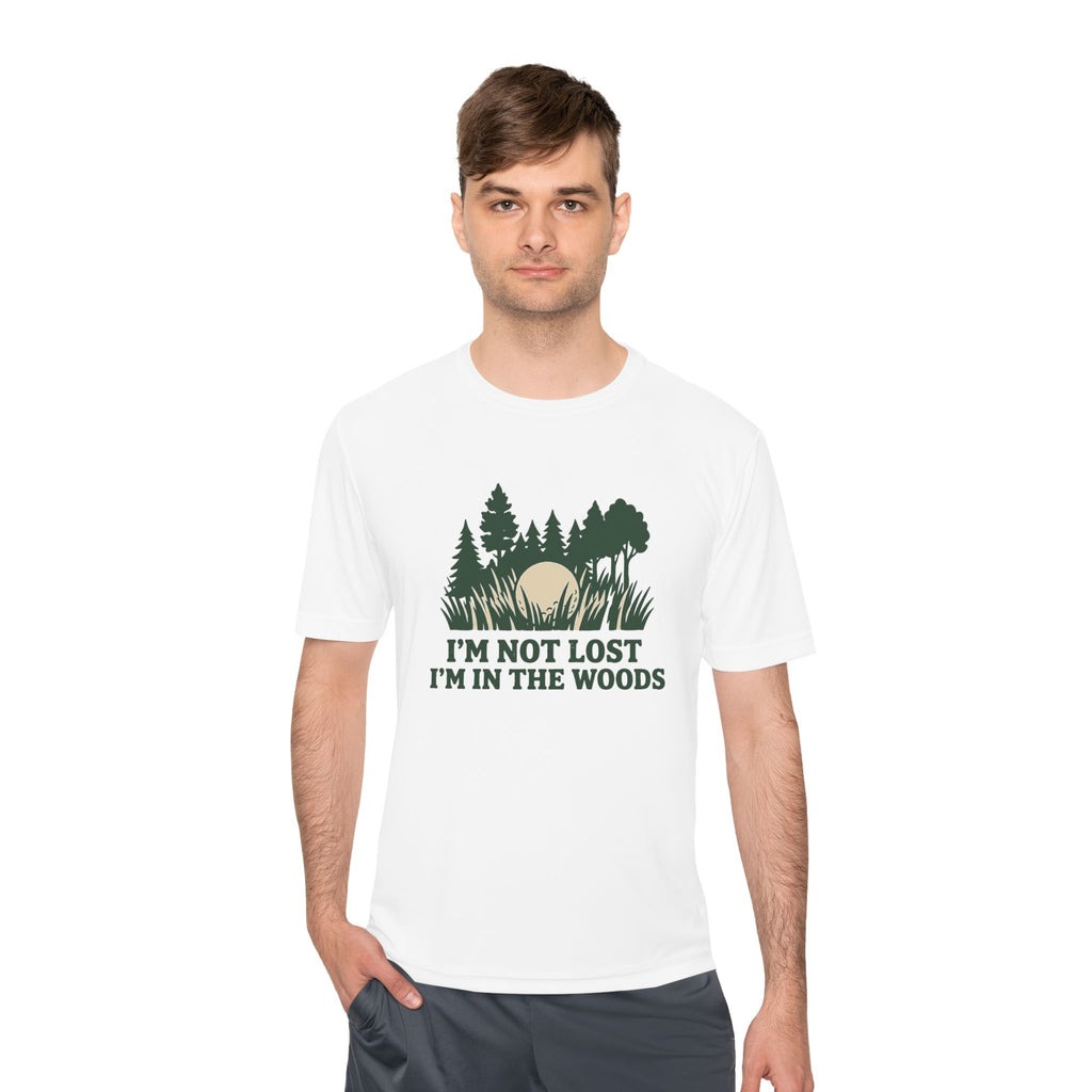 I’m Not Lost I’m In The Woods Tee — Funny Golf Graphic Shirt