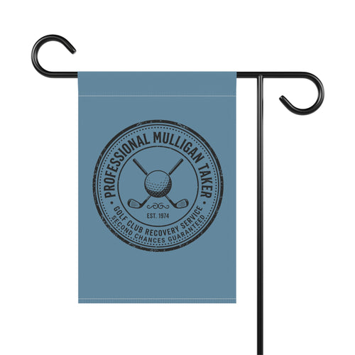 Golf Mulligan Garden Flag — 'Professional Mulligan Taker' Decorative Yard Banner