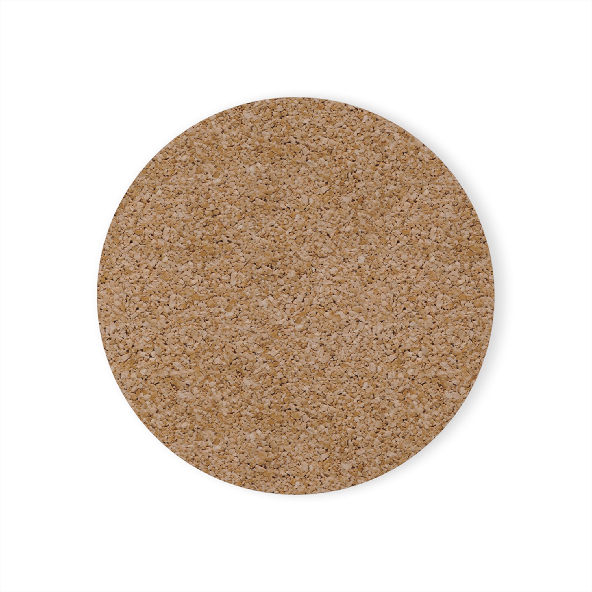 Golf Hair Don't Care Cork Coaster — Funny Golf Visor Drink Coaster