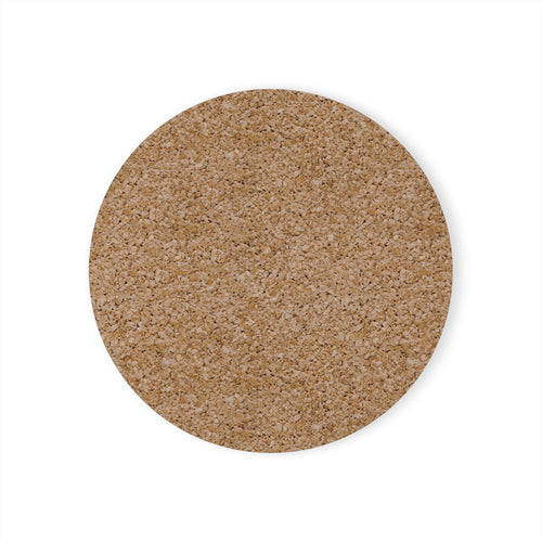 Golf Hair Don't Care Cork Coaster — Funny Golf Visor Drink Coaster