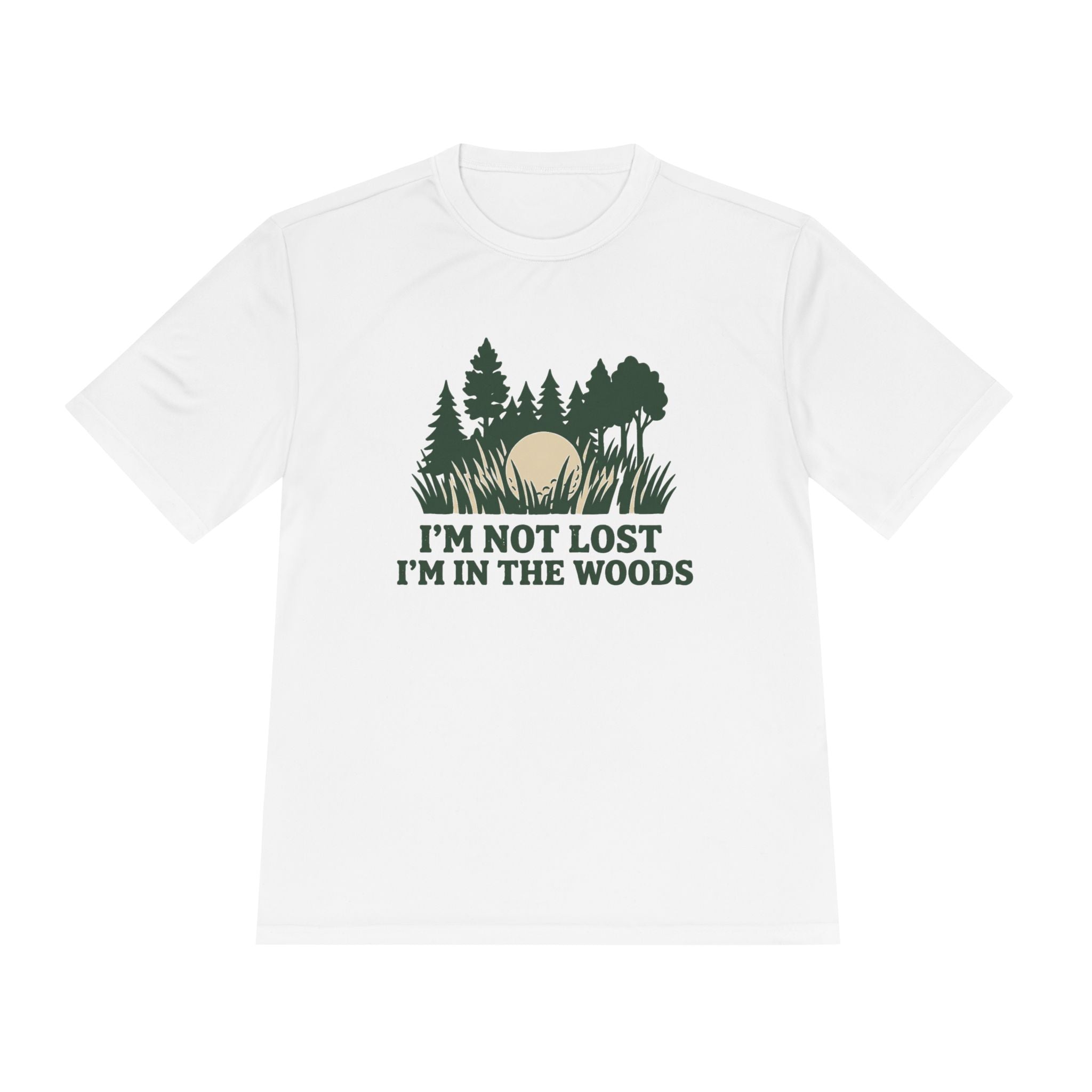 I’m Not Lost I’m In The Woods Tee — Funny Golf Graphic Shirt