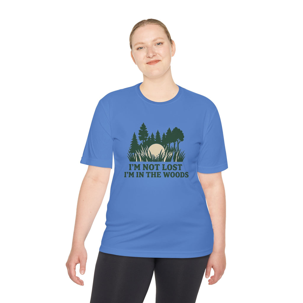 I’m Not Lost I’m In The Woods Tee — Funny Golf Graphic Shirt
