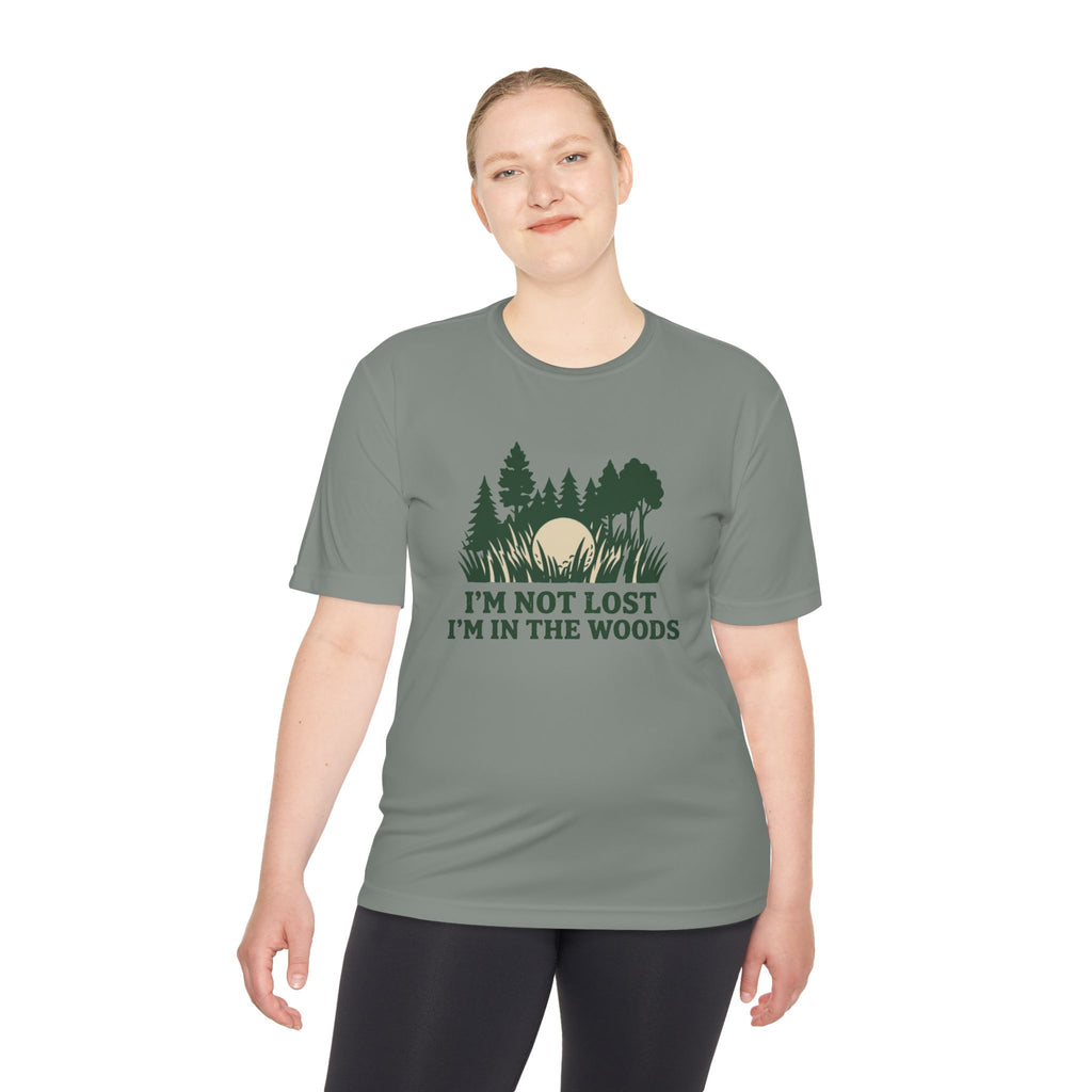 I’m Not Lost I’m In The Woods Tee — Funny Golf Graphic Shirt
